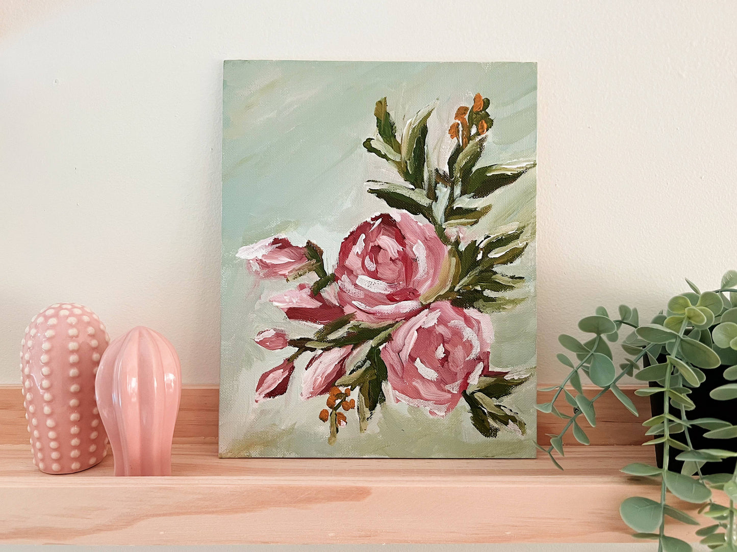 Impressionism Painting Kit - Abstract Roses - Cate Paper Co.