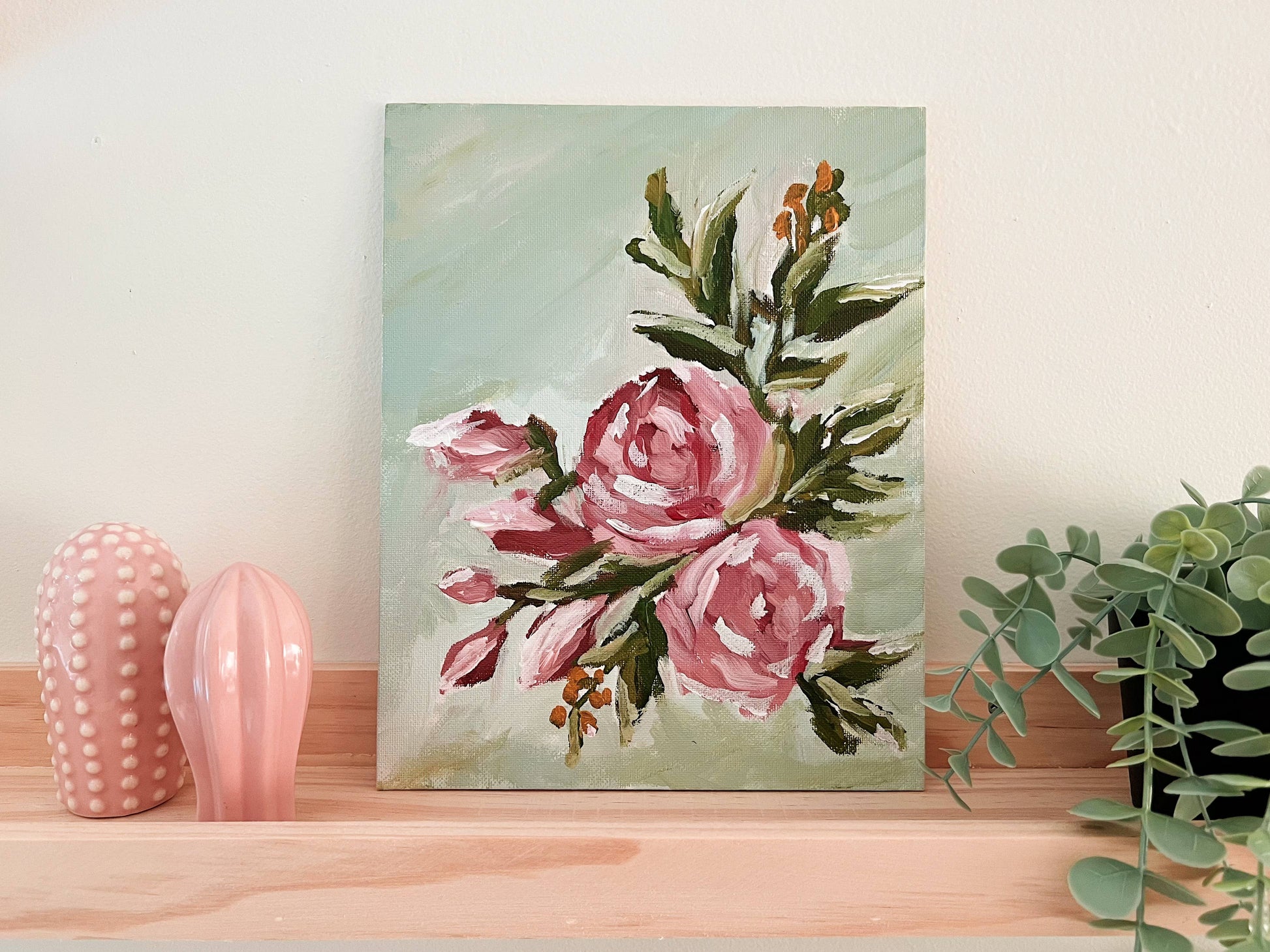 Impressionism Painting Kit - Abstract Roses - Cate Paper Co.