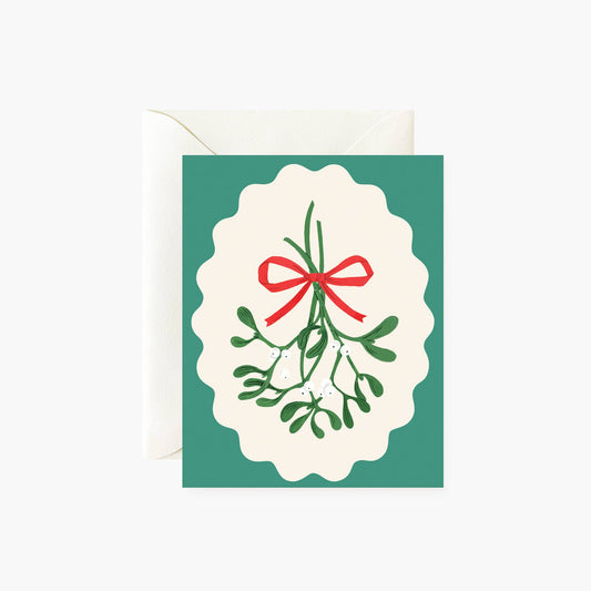 Christmas Card - Mistletoe - Botanica Paper Co.