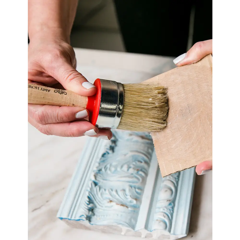 2.0″ Round Hog Hair Paint Brush - Amy Howard At Home