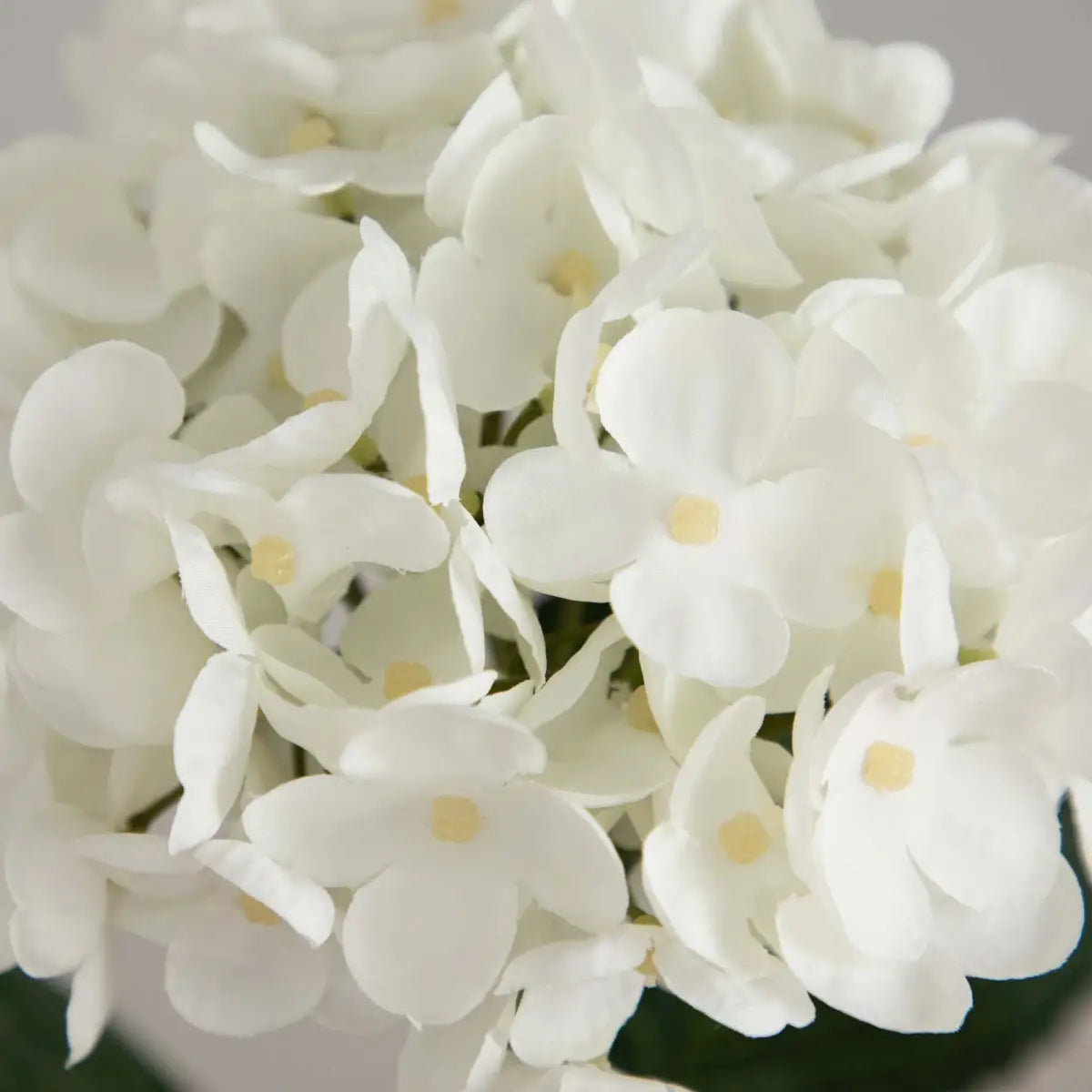 20’’ Artificial Hydrangea Flower Stems- Set of 3 - Nearly Natural