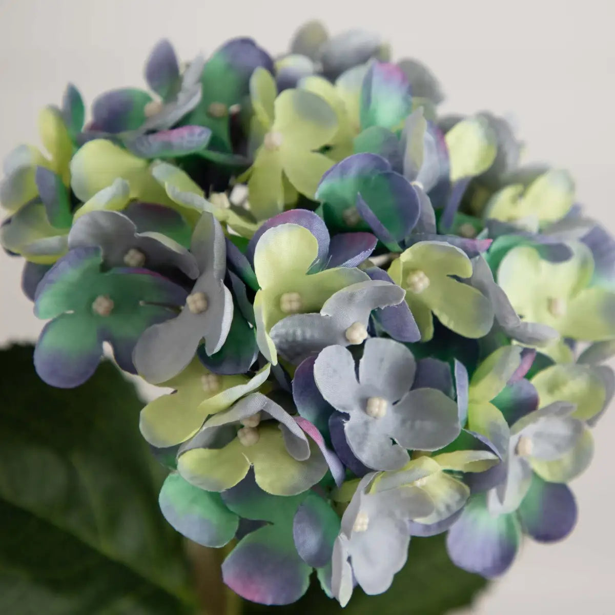 20’’ Artificial Hydrangea Flower Stems- Set of 3 - Nearly Natural