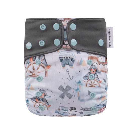 Pañal de bolsillo Perfect Fit de Happy BeeHinds - Estampados