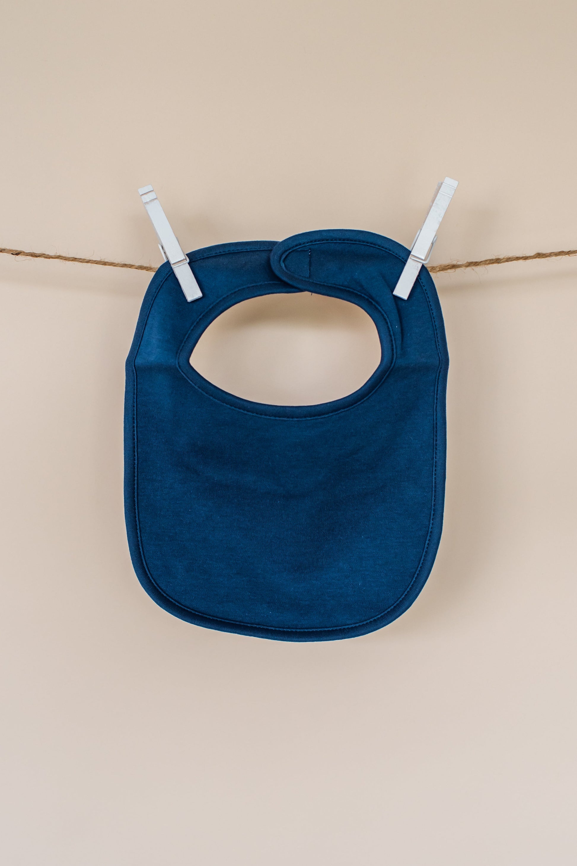 Plain Baby Bibs - One Size / Navy - ARB Blanks