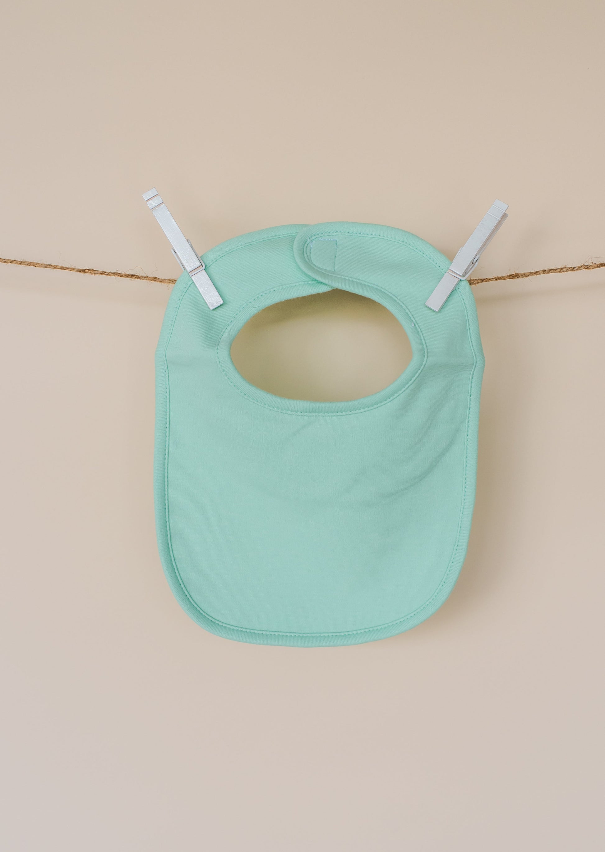 Plain Baby Bibs - One Size / Mint - ARB Blanks