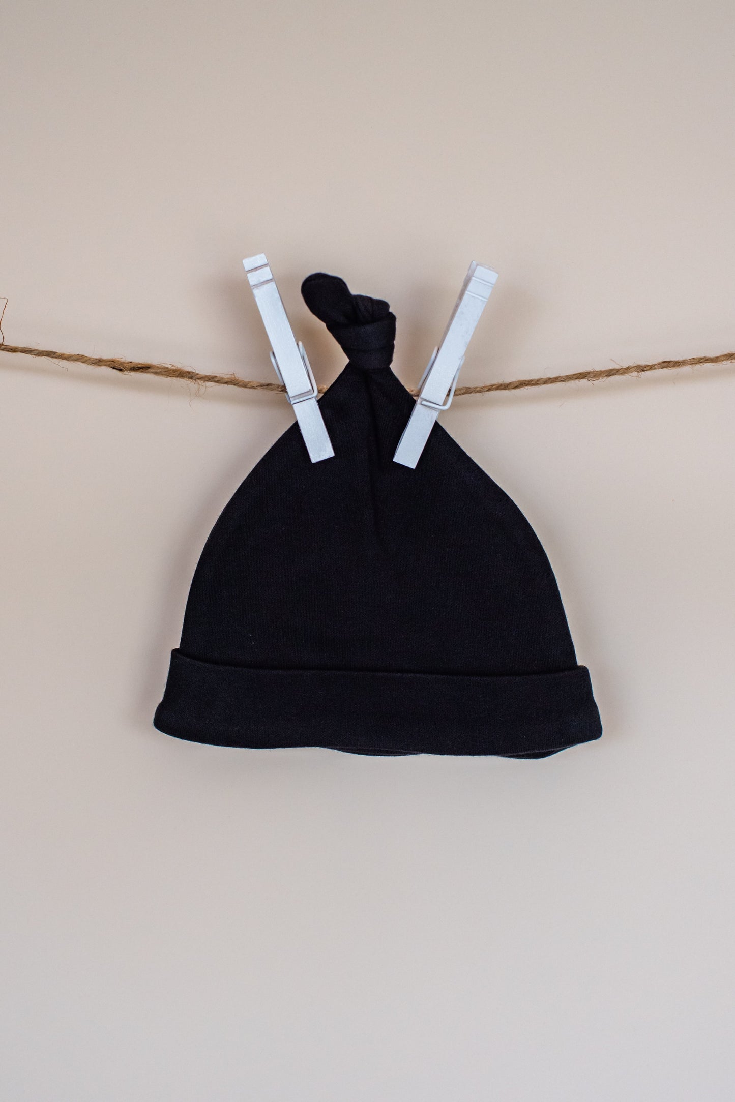 Baby Knot Hats - One Size / Black - ARB Blanks