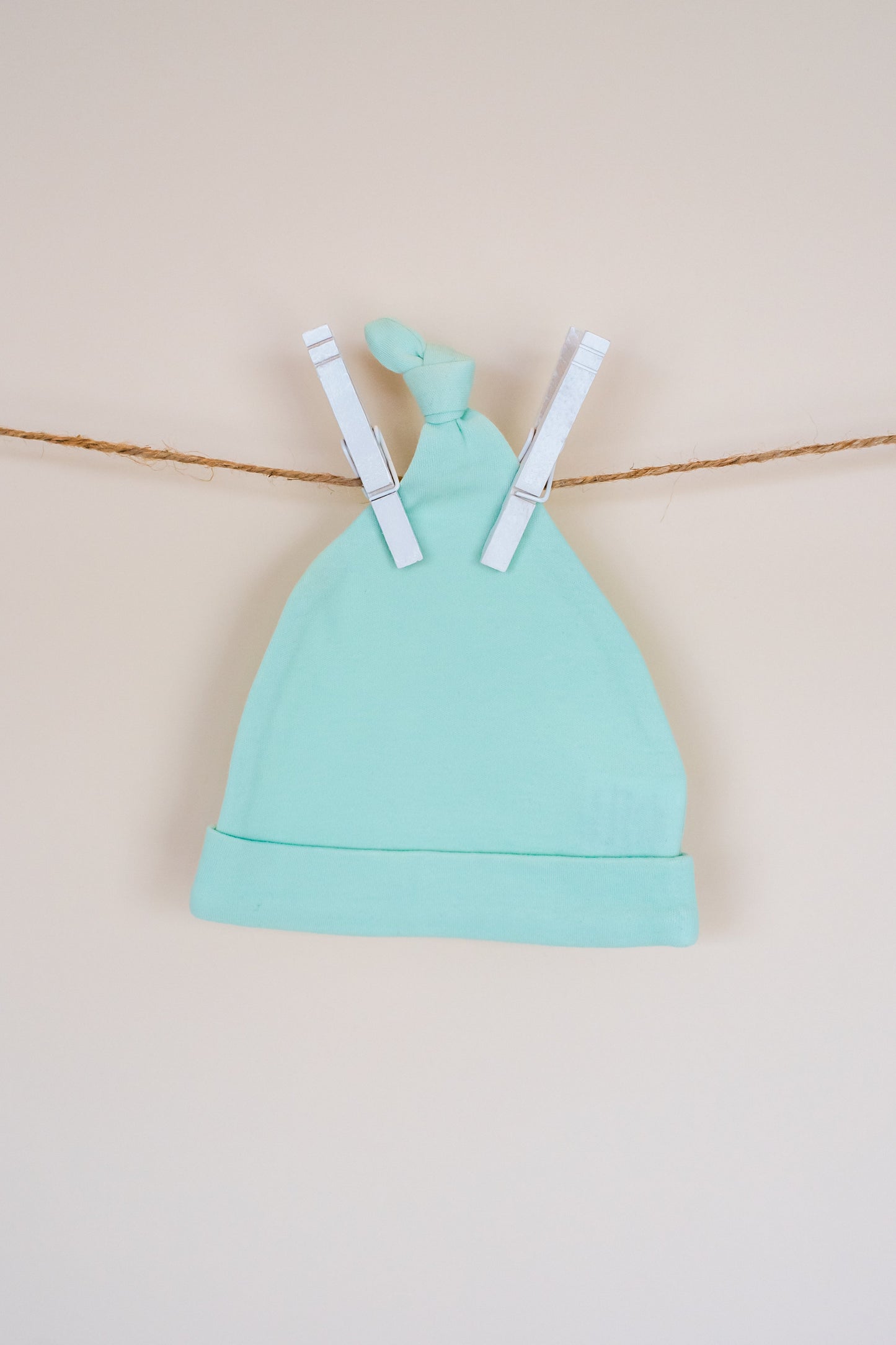 Baby Knot Hats - One Size / Mint - ARB Blanks