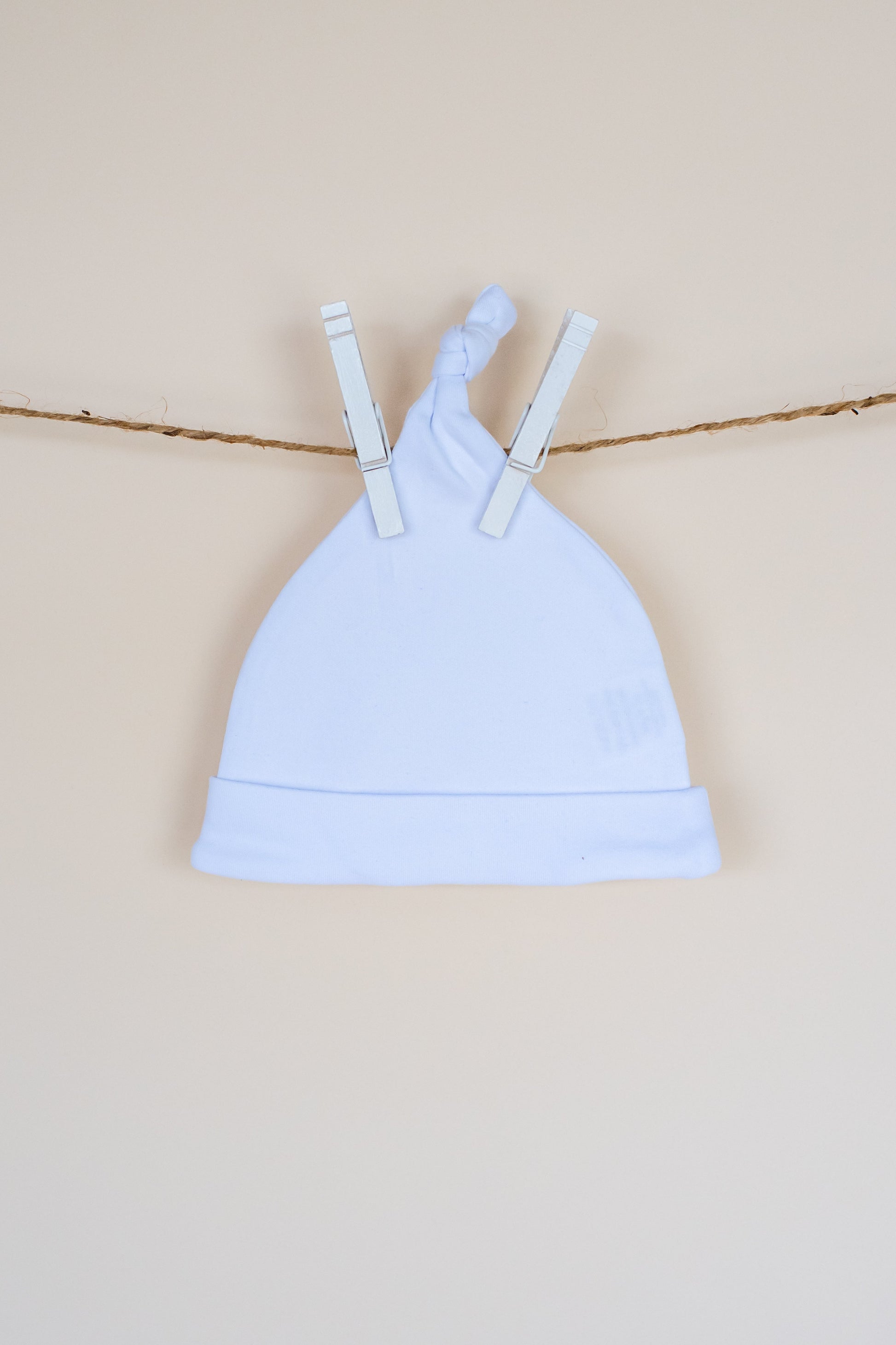 Baby Knot Hats - One Size / White - ARB Blanks
