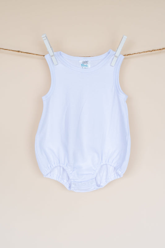 Sublimation Baby Bubbles - Unisex White Baby Bubble / 3-6 Month - ARB Blanks