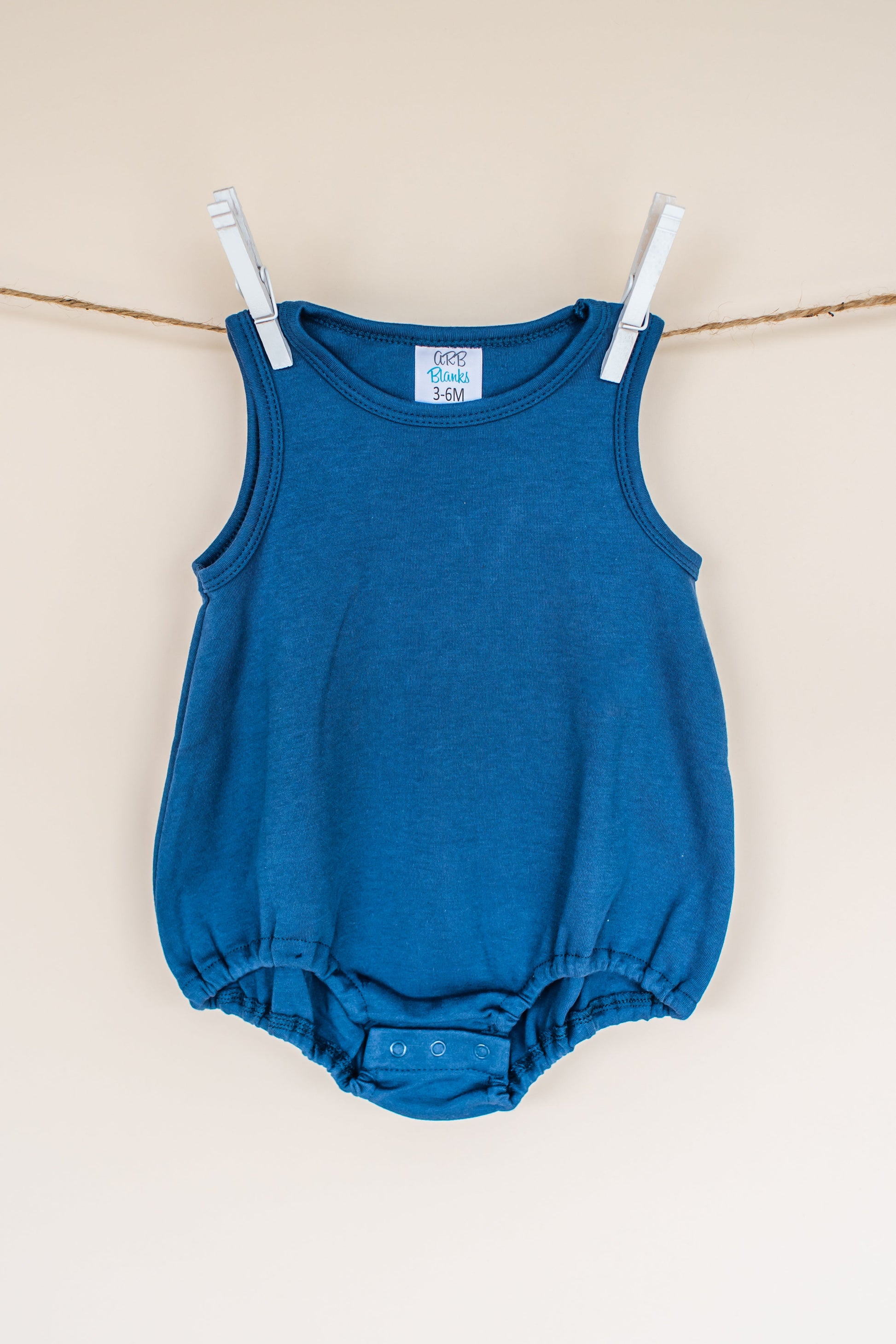 Unisex Baby Bubbles - Navy / 3-6 Month - ARB Blanks
