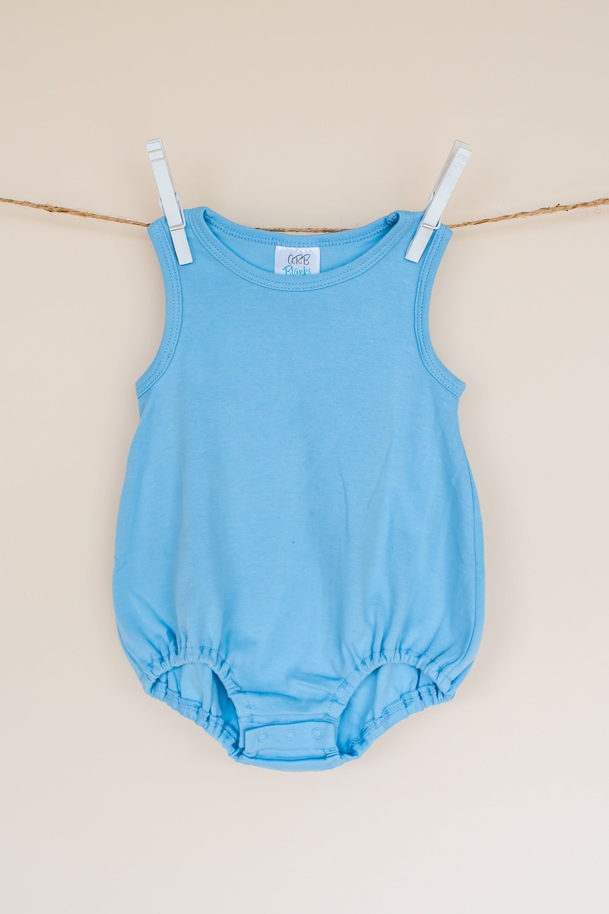 Unisex Baby Bubbles - Light Blue / 3-6 Month - ARB Blanks