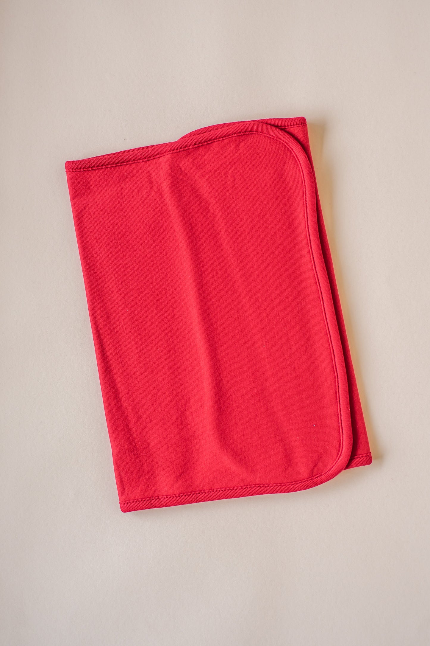 Plain Baby Burp Cloths - One Size / Red - ARB Blanks