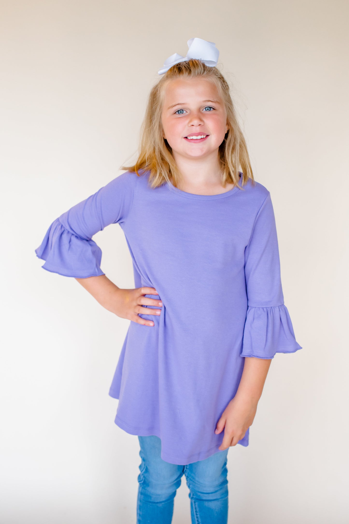 Girl’s Bell Sleeve Tunics - Paisley / 12M - ARB Blanks