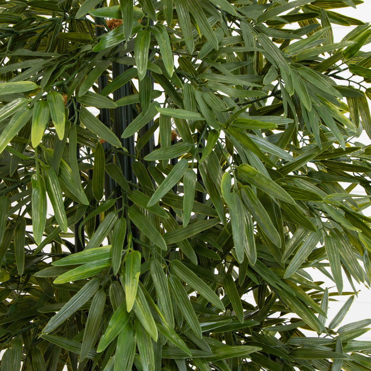 Árbol artificial de bambú de 64" con troncos verdes resistente a los rayos UV (interior/exterior)