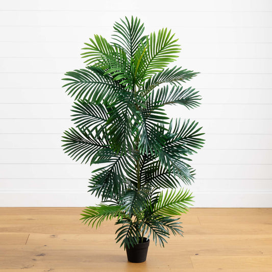 Palmier artificiel Areca de 5 pi résistant aux UV (intérieur/extérieur)