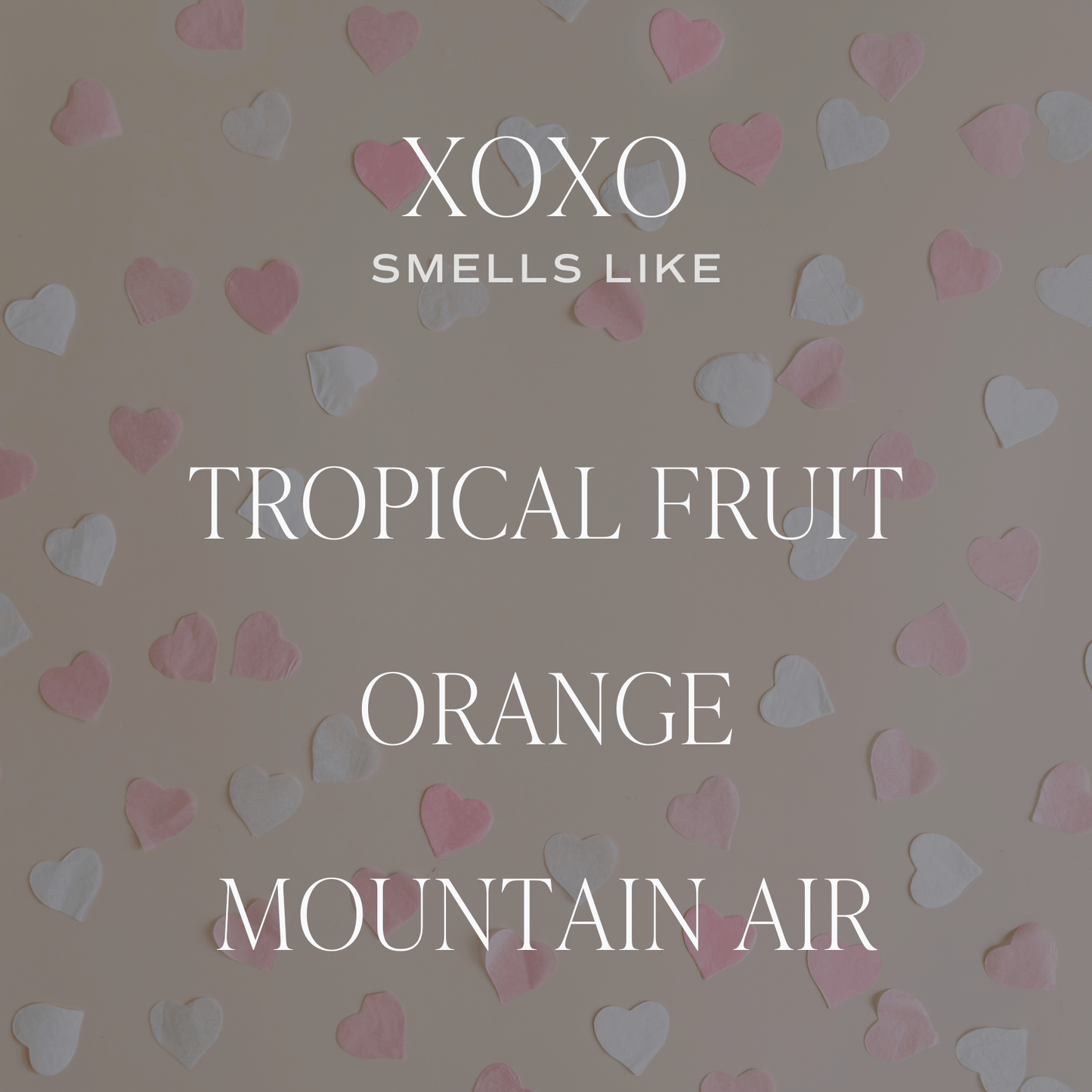 XOXO Soy Candle - Pink Matte Jar - 15 oz (Island Air)