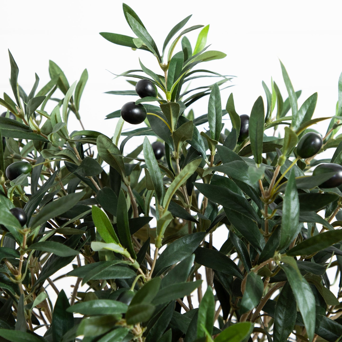 3.5’ Olive Artificial Tree in Nursery Planter