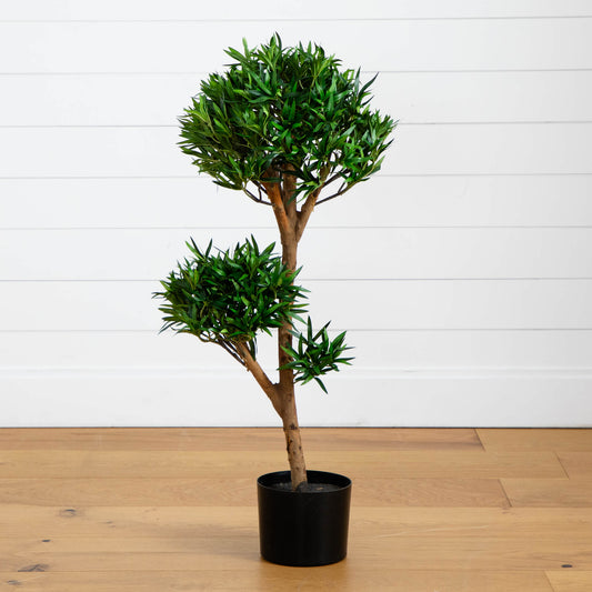 3’ Bonsai Styled Podocarpus Artificial Tree