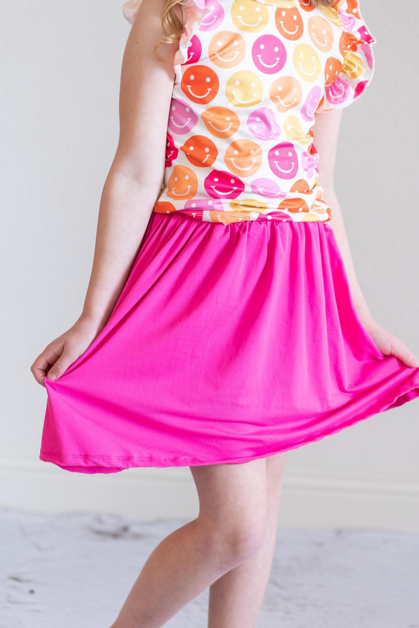 SALE Hot Pink Twirl Skirt