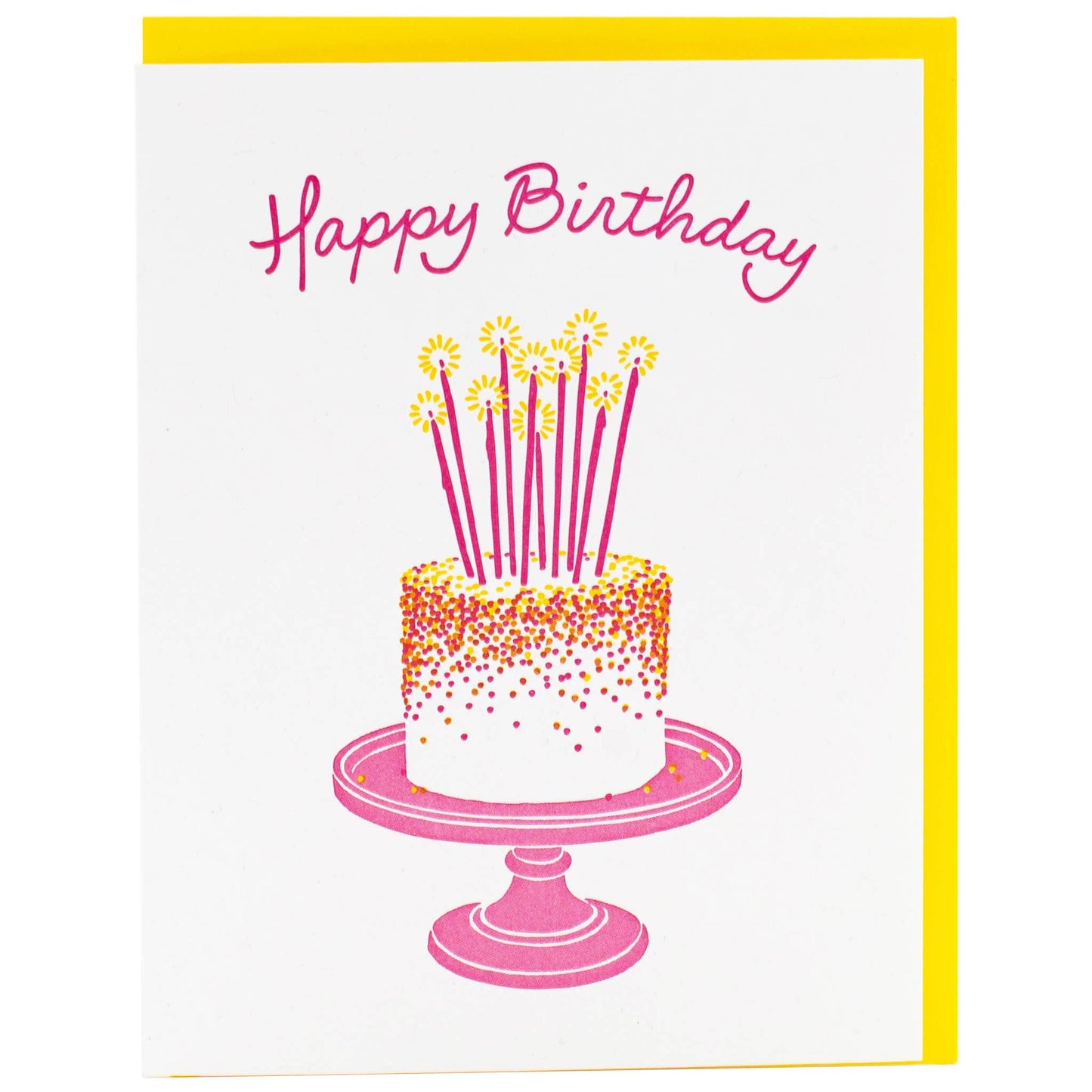 Birthday Card - Fancy Cake
