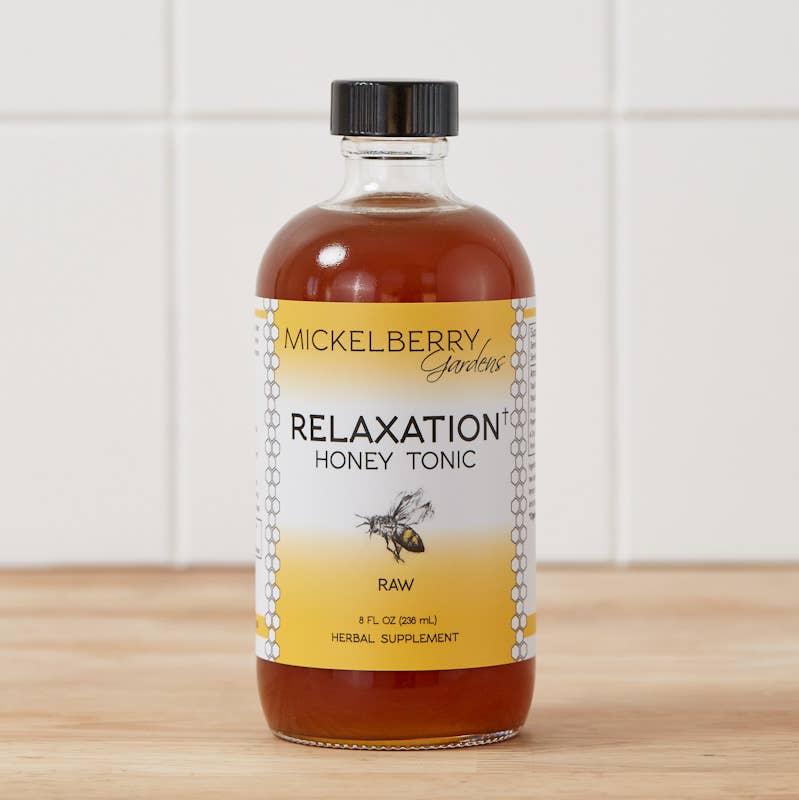 Relaxation Herbal Honey Tonic - Bee Calm - Mickelberry Gardens