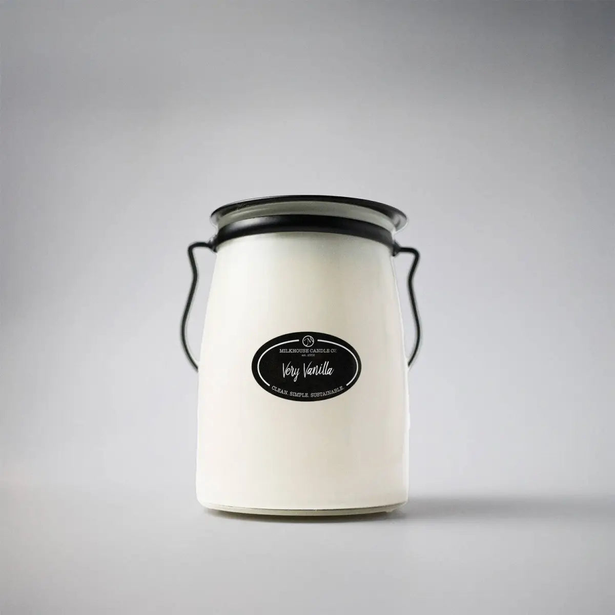 22 oz Butter Jar Candle: Very Vanilla - Milkhouse Candle Company