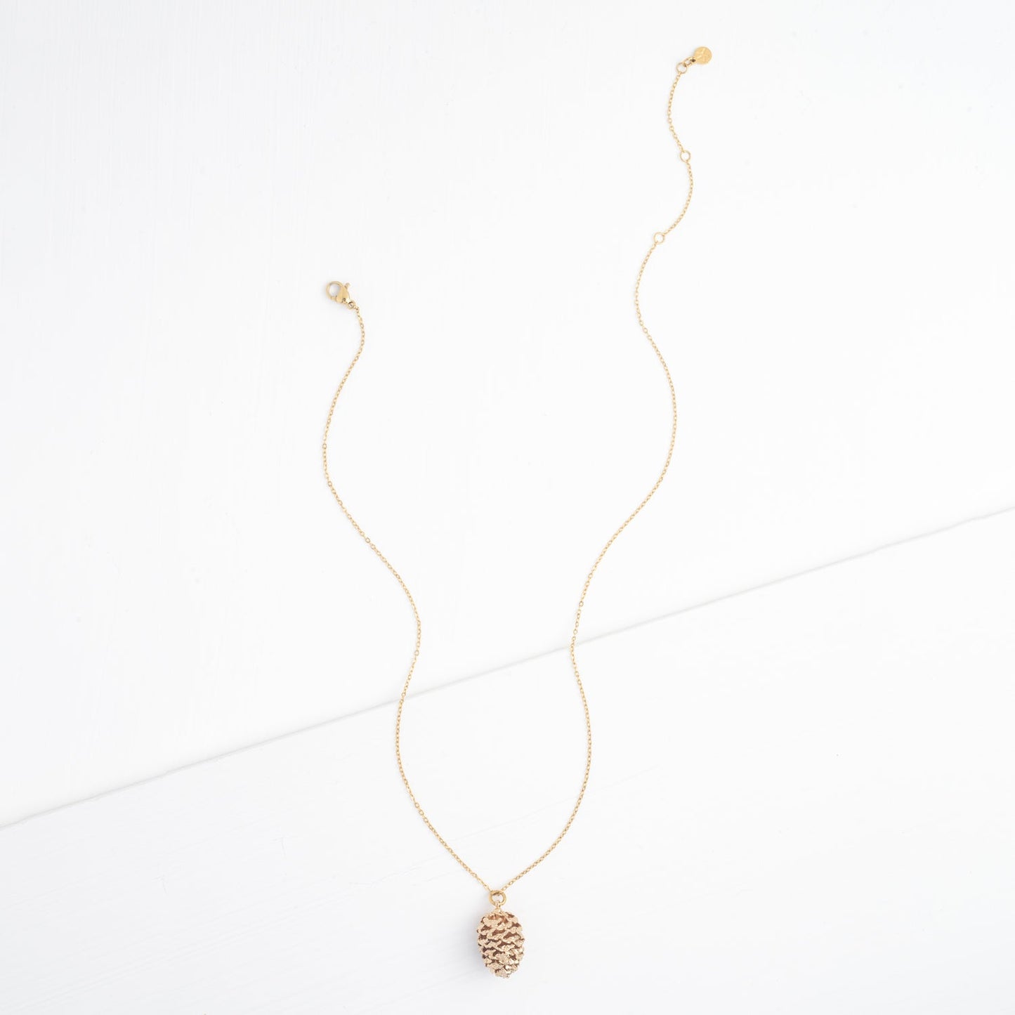 Abundant Hope Pinecone Necklace