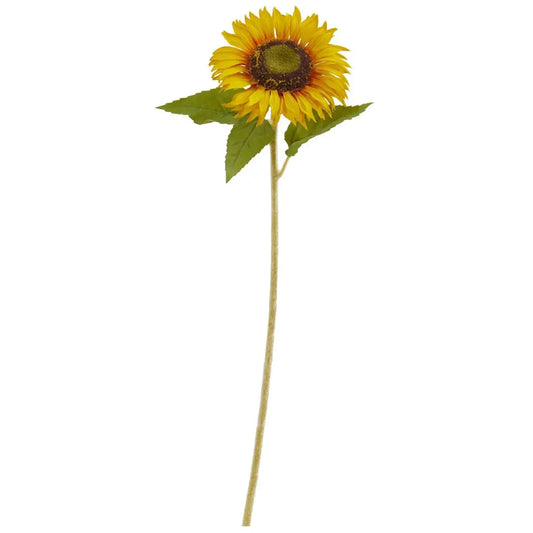 24” Sunflower Artificial Flower (Set of 12) - Nearly Natural