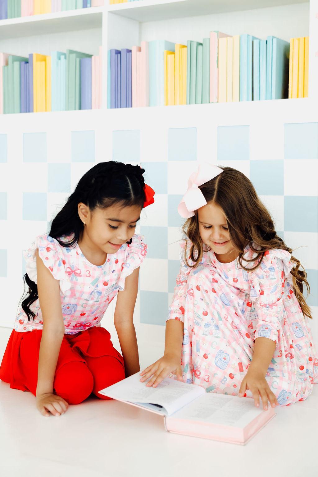 School Days Ruffle Shirt - Back to School - Mila & Rose ®