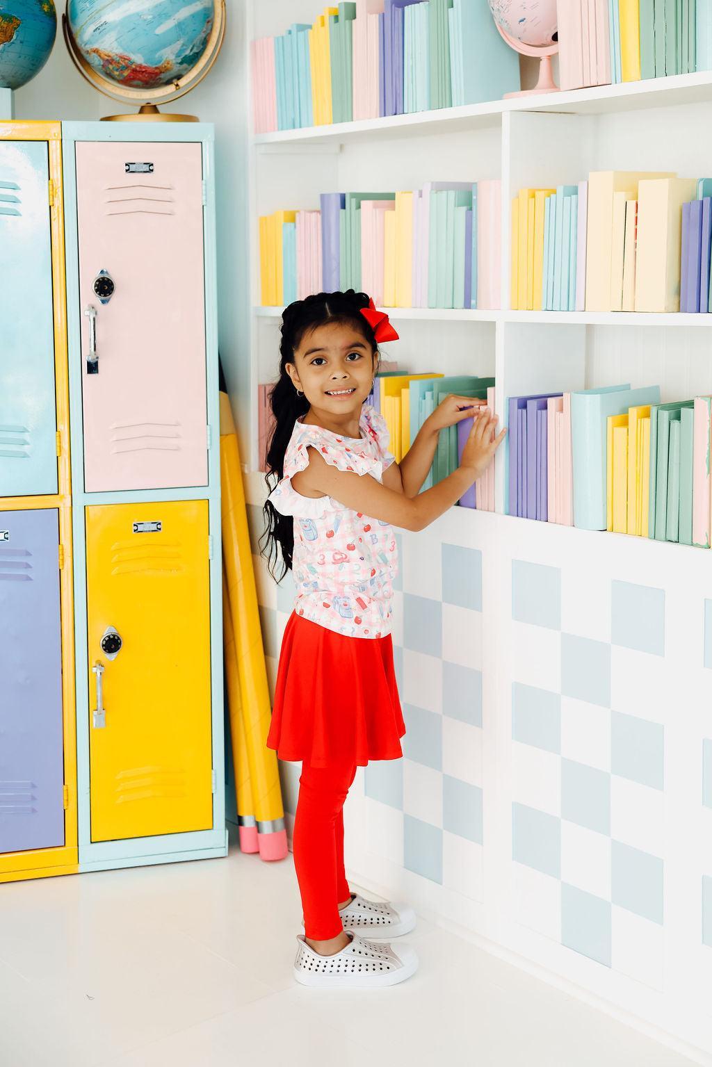 School Days Ruffle Shirt - Back to School - Mila & Rose ®