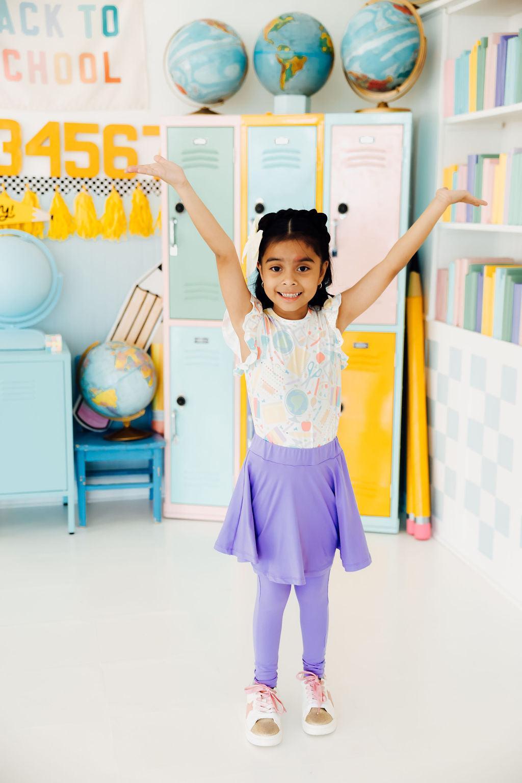 Campus Cutie Ruffle Top - Back to School - Mila & Rose ®