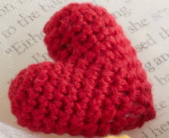 Crochet Mini Heart - Your Heart’s Content