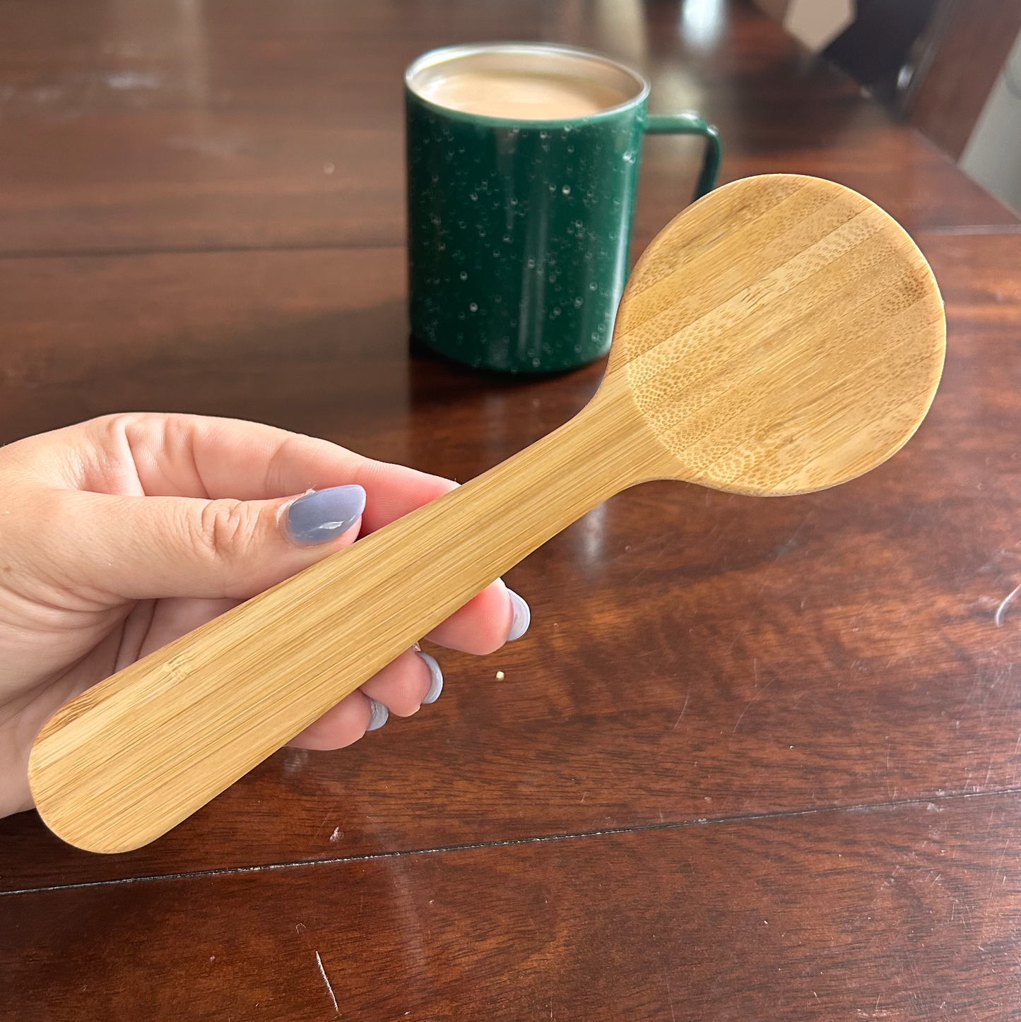 Bamboo Coffee Scoop with Bag Clip