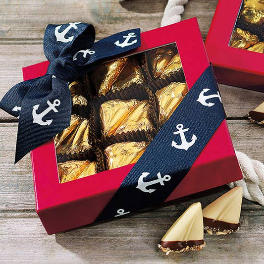 Artisan Chocolates with Sweet Sloops Sailboats