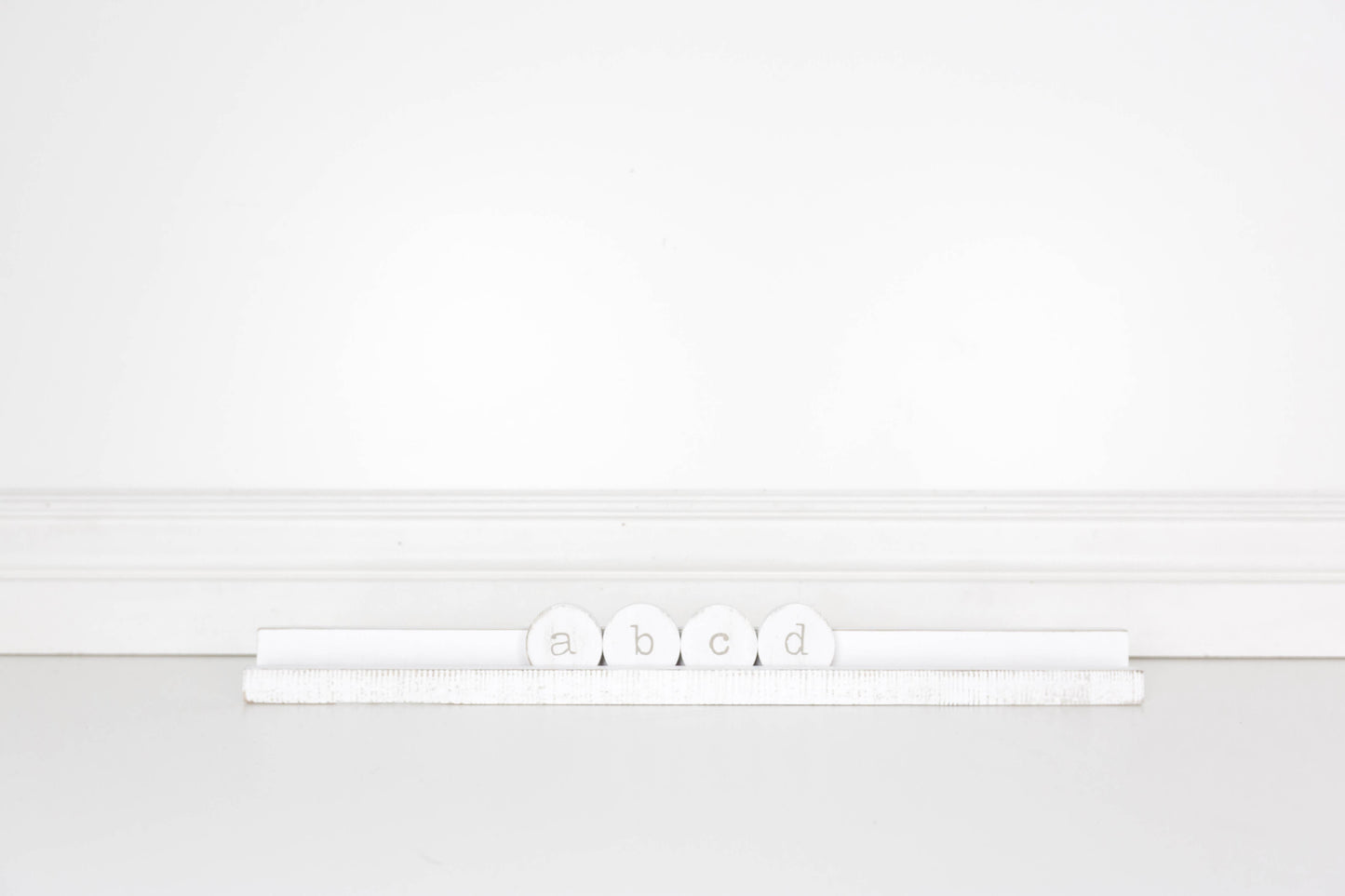 White Wood Letter Board Ledgie 20"