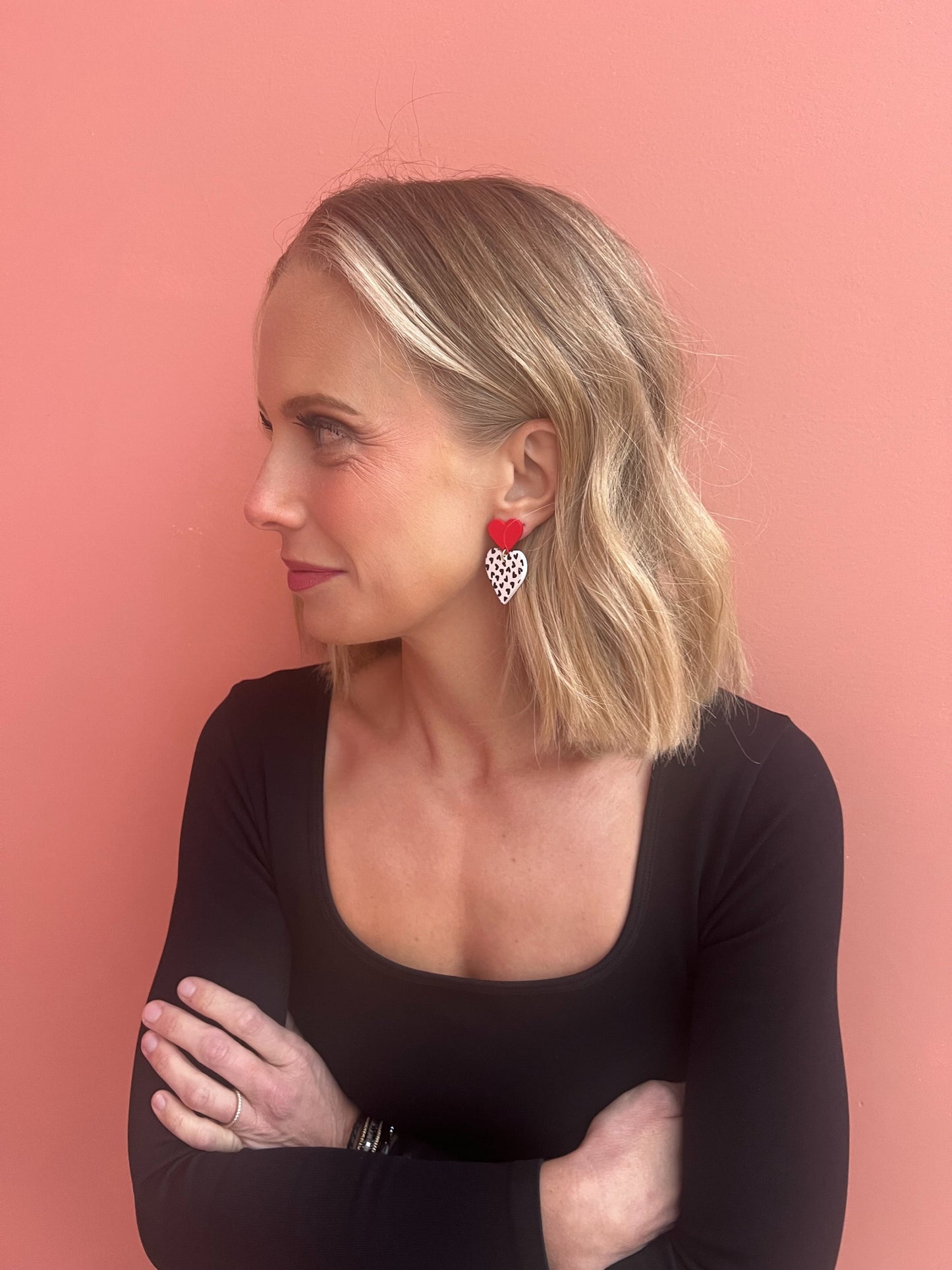 Adorable Valentines Heart Earrings