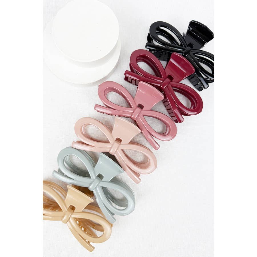 Knotted Bow Hair Claw Clip - Love and Repeat