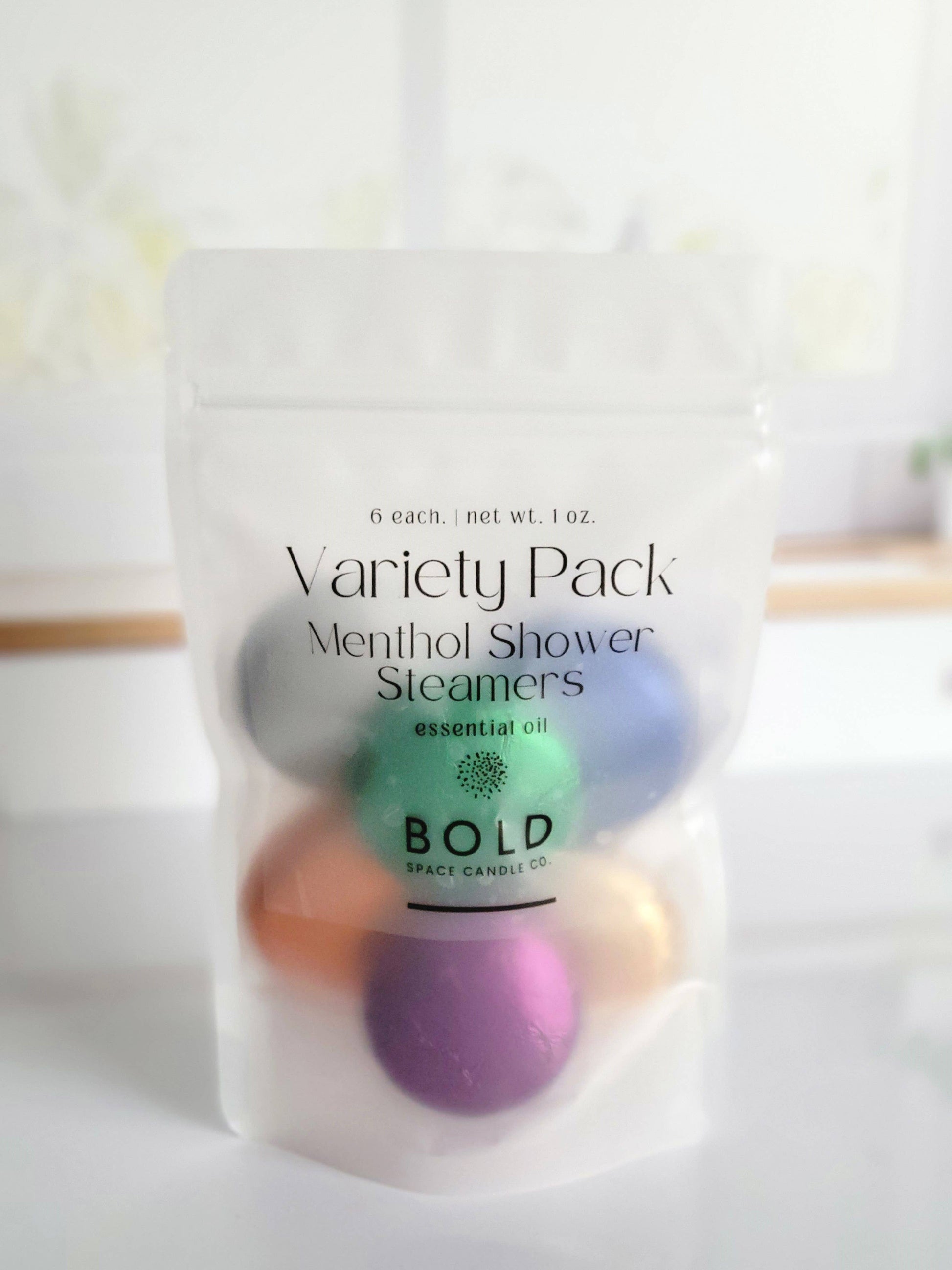 Shower Steamers - Variety Pack - 6 scents - Bold Space Candle Co.