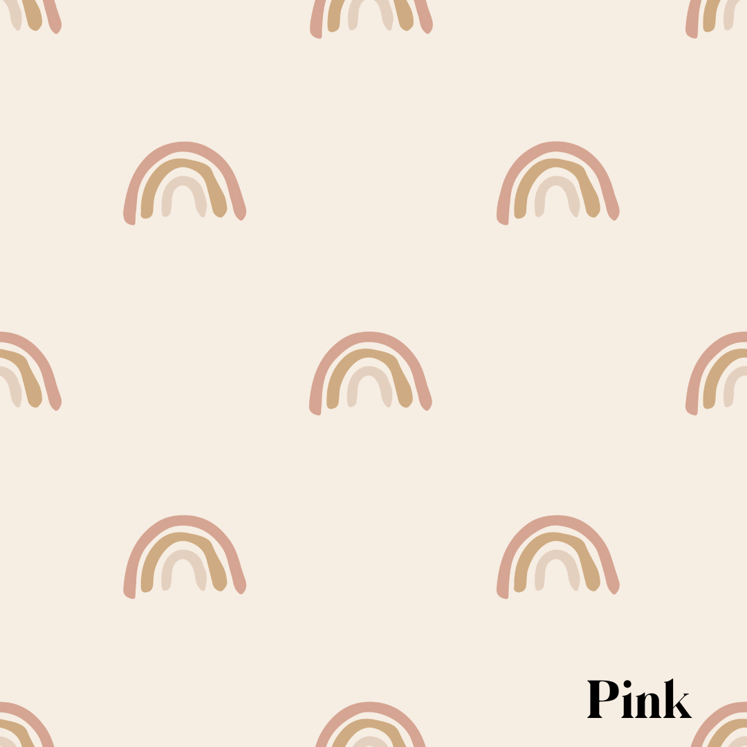 Parker Wallpaper by Erika Senneff - Sample 1 foot by 1 foot / Pink - Loomwell Home Goods