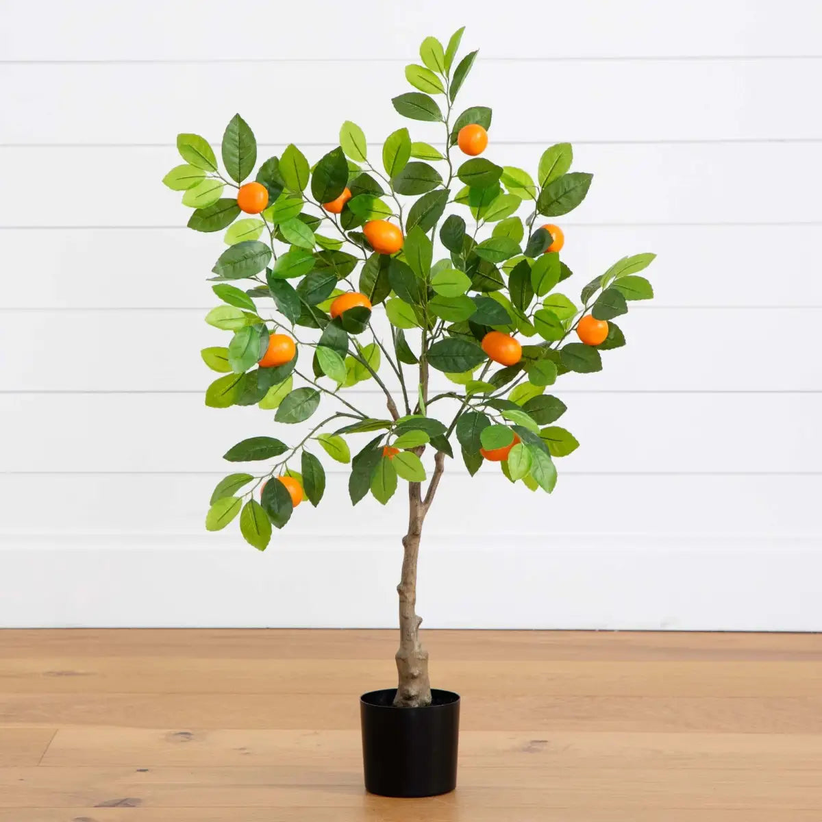 3’ Artificial Tangerine Tree - Nearly Natural
