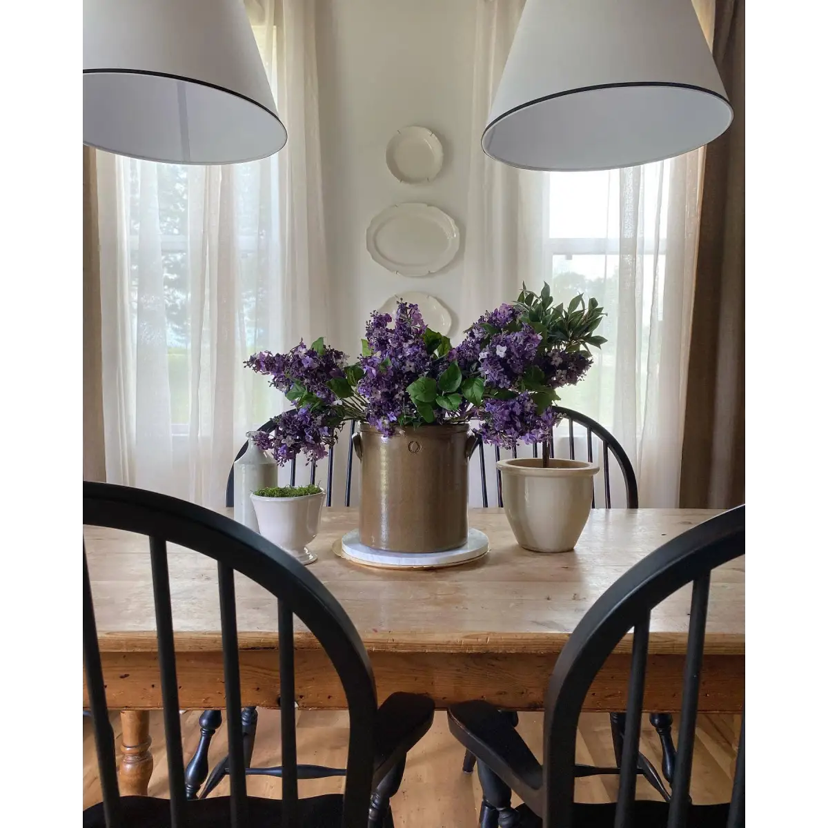 30” Lilac Artificial Flower (Set of 6) - Nearly Natural