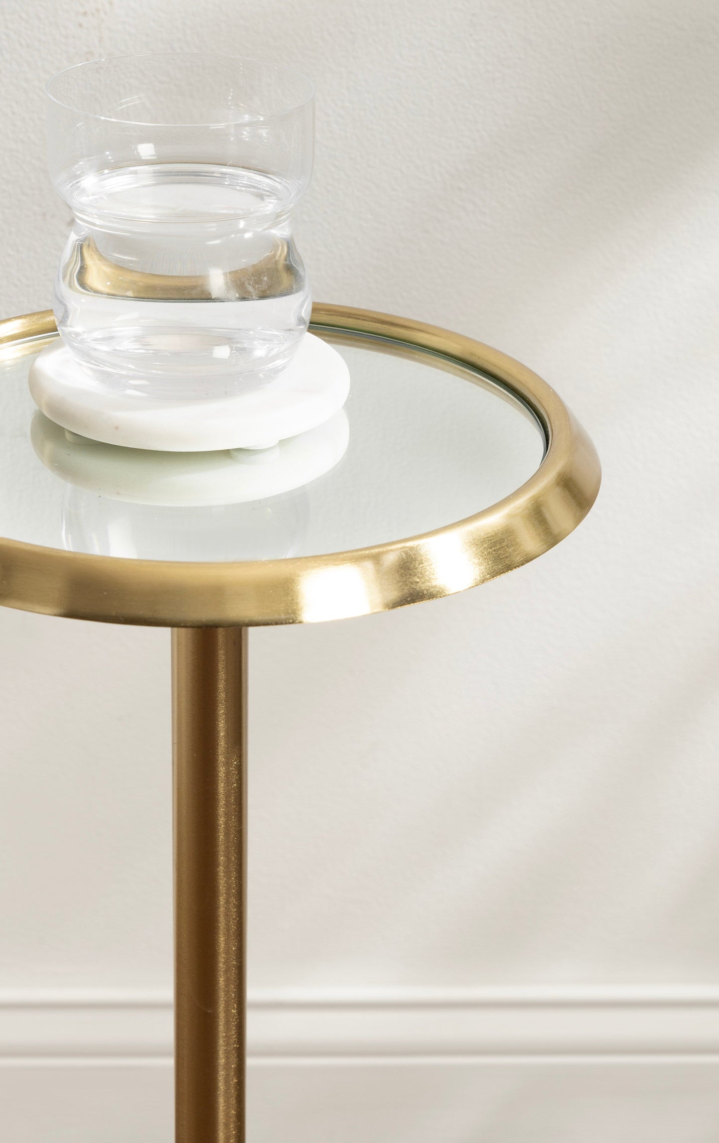 Sanzo Metal Cocktail Table or Plant Stand