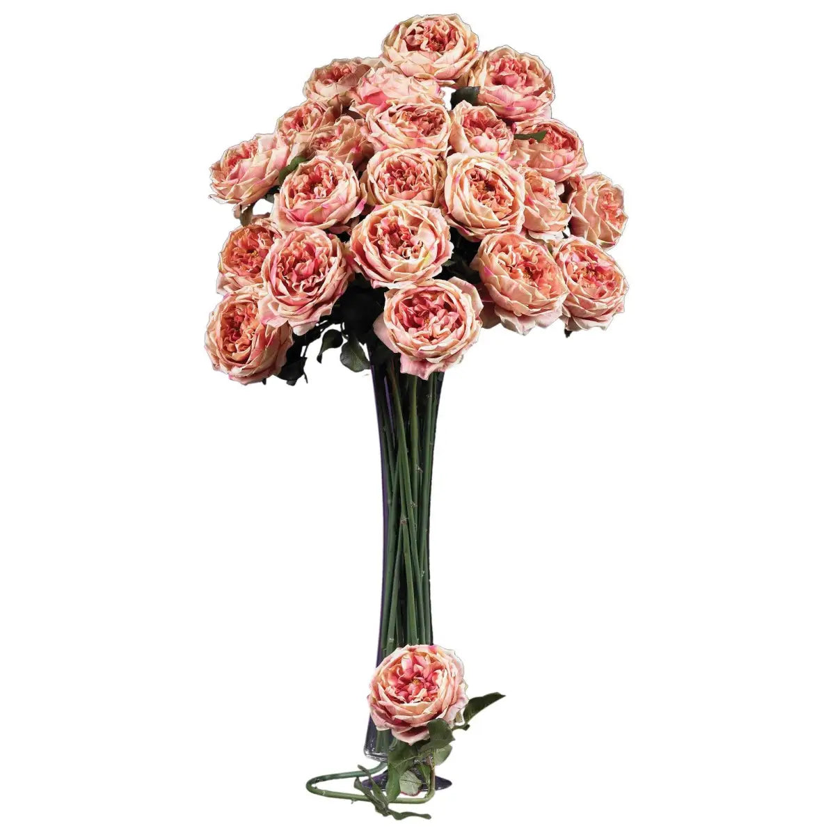 31’’ Large Rose Stem (Set of 12)’ - Nearly Natural