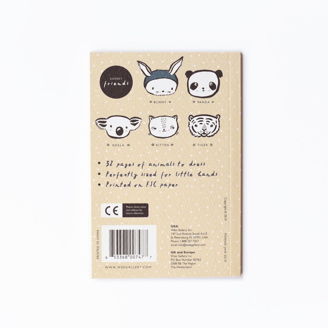 Activity Book - 32 Ways to Dress Baby Animals - Wee Gallery
