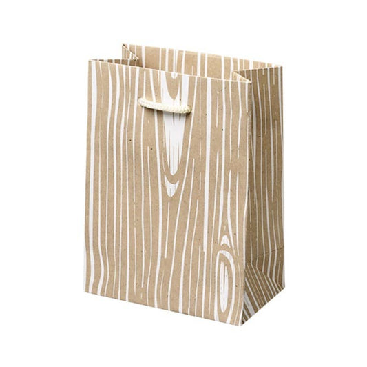 Woodgrain Gift Bag - Small