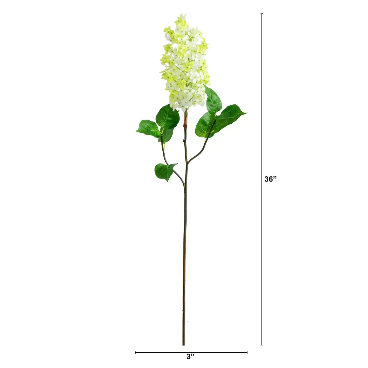 36’’ Artificial Lilac Flower Stems - Set of 3 - Nearly Natural