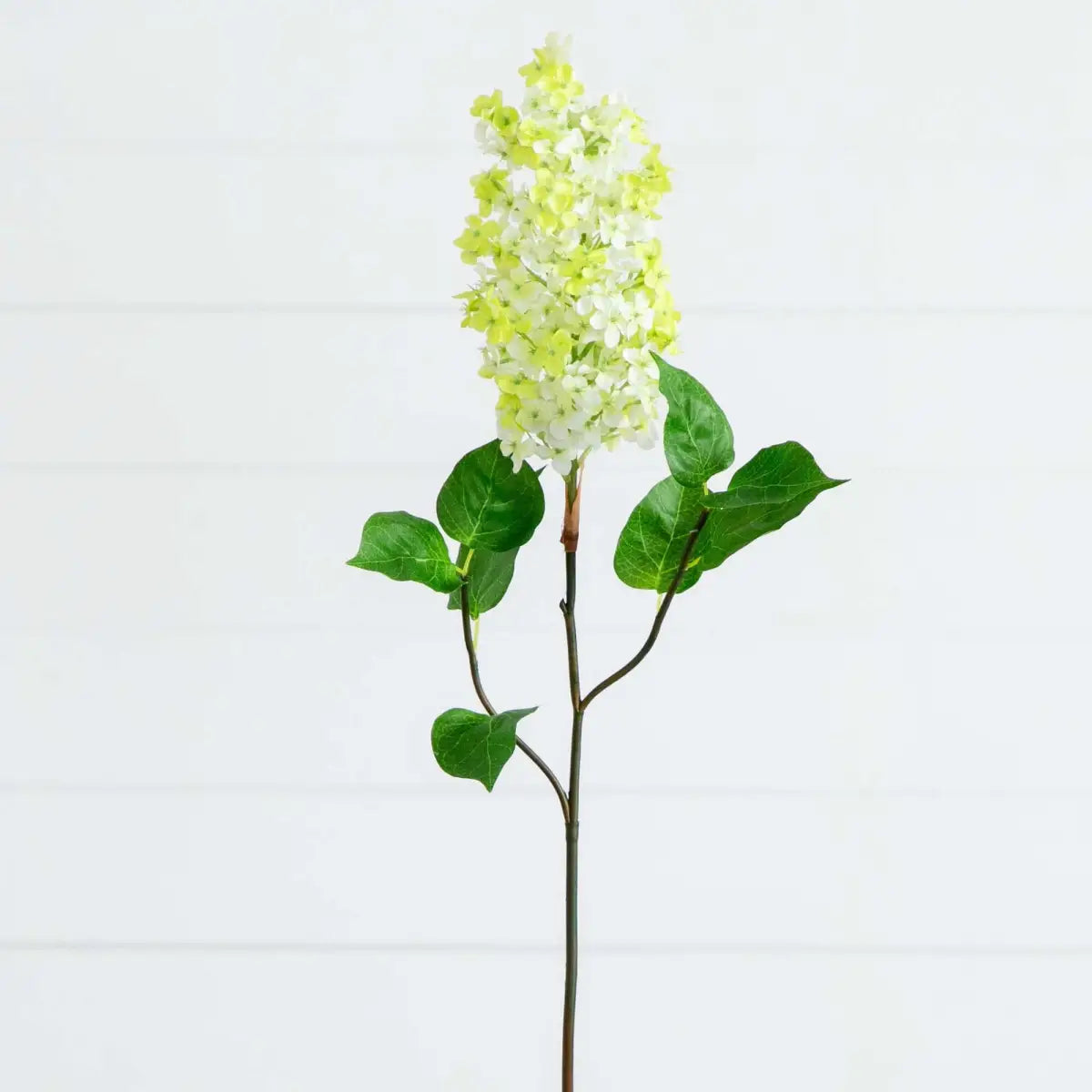 36’’ Artificial Lilac Flower Stems - Set of 3 - White - Nearly Natural