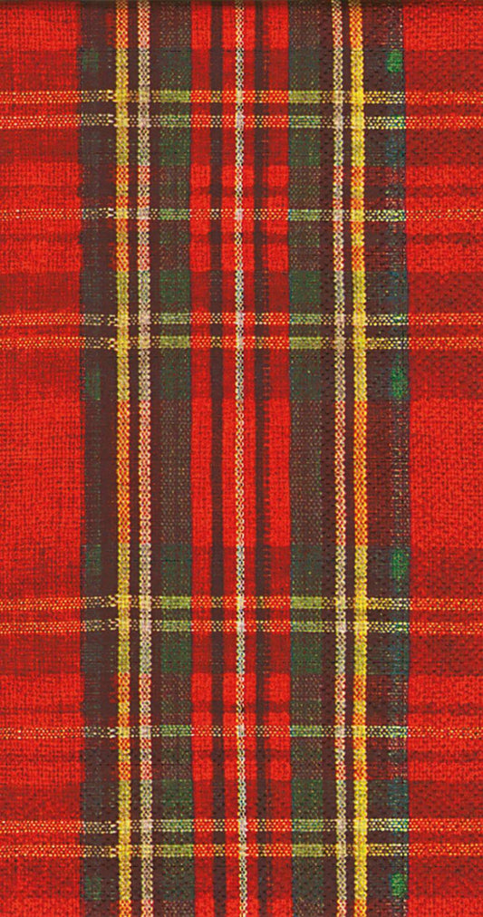Guest Towels - Classic Plaid - Christmas - Paper