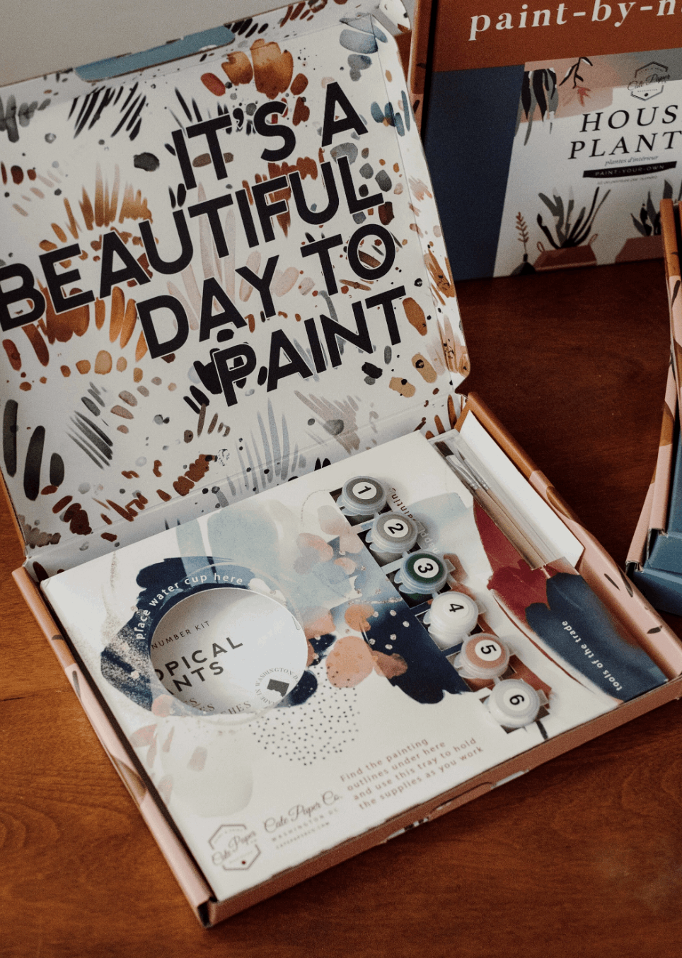 Paint-By-Number Kit - Sailboats at Sea