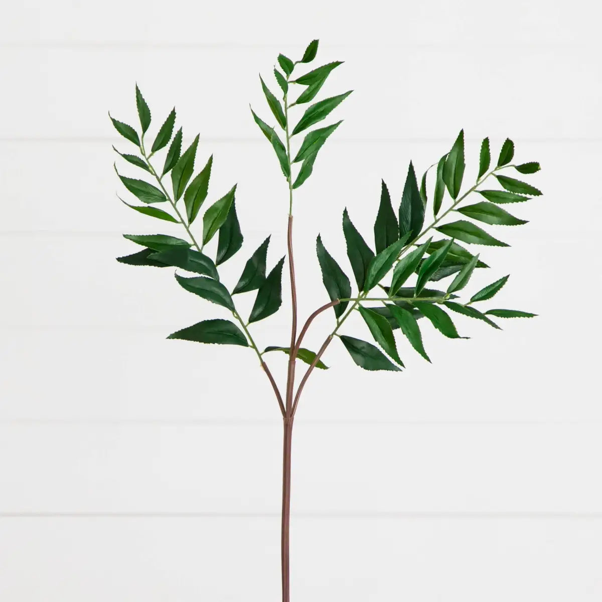 38’’ Artificial Palmate Fern Stems - Set of 3 - Nearly Natural